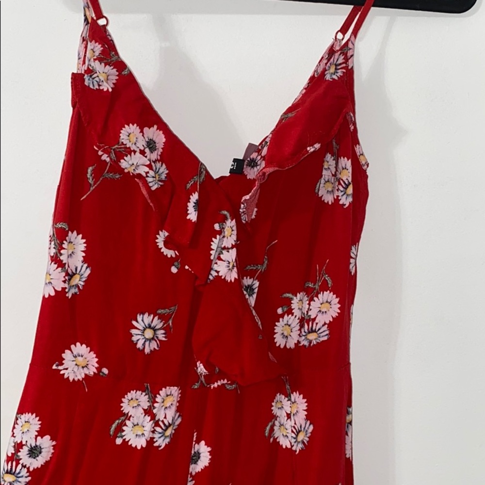 Red jumpsuit - Picture 2 of 3